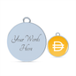 Dai Stablecoin (DAI) Bracelet Stainless Steel or 18k Gold Circle Bangle-Express Your Love Gifts
