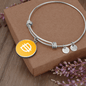 Dai Stablecoin (DAI) Bracelet Stainless Steel or 18k Gold Circle Bangle-Express Your Love Gifts