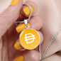 Dai Stablecoin (DAI) Circle Necklace Stainless Steel or 18k Gold 18-22"-Express Your Love Gifts