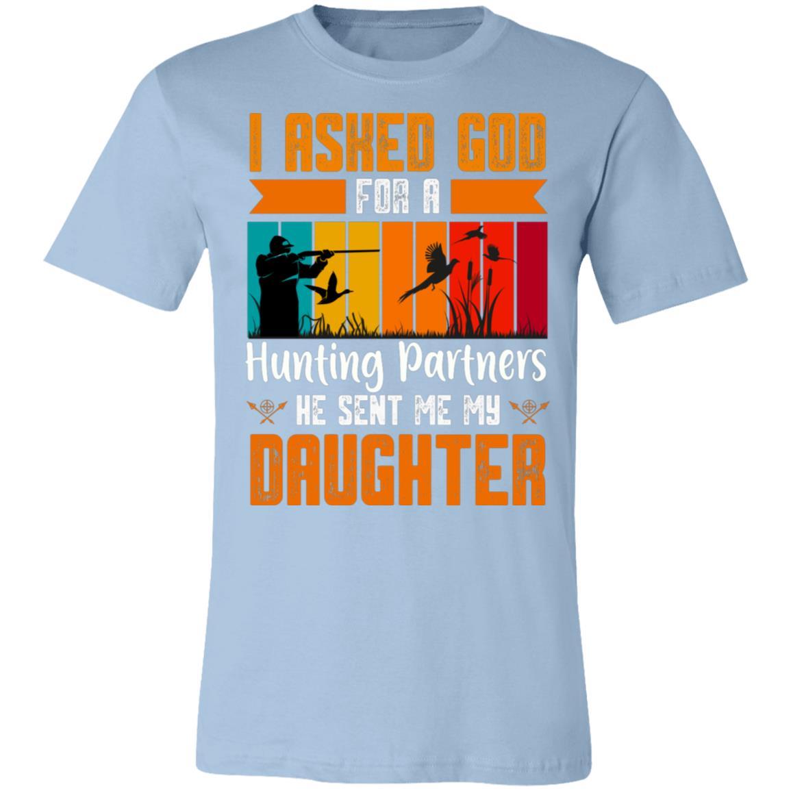 Daughter From God Hunter Gift T-Shirt-Express Your Love Gifts