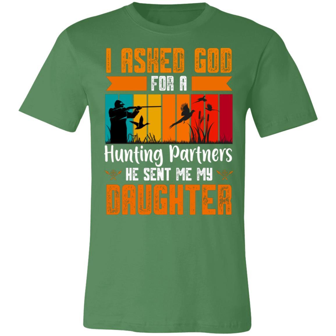 Daughter From God Hunter Gift T-Shirt-Express Your Love Gifts