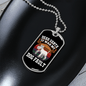 Dear Santa Necklace Stainless Steel or 18k Gold Dog Tag 24" Chain-Express Your Love Gifts