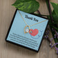 Dedicated Healthcare Medical Worker Nurse Appreciation Gift Forever Necklace w Message Card-Express Your Love Gifts