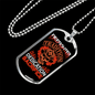 Dedication Of Firefighters Stainless Steel or 18k Gold Dog Tag 24" Chain-Express Your Love Gifts