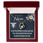 Deep Respect Healthcare Medical Worker Nurse Appreciation Gift Forever Necklace w Message Card-Express Your Love Gifts