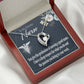 Deep Respect Healthcare Medical Worker Nurse Appreciation Gift Forever Necklace w Message Card-Express Your Love Gifts