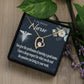 Deep Respect Healthcare Medical Worker Nurse Appreciation Gift Forever Necklace w Message Card-Express Your Love Gifts