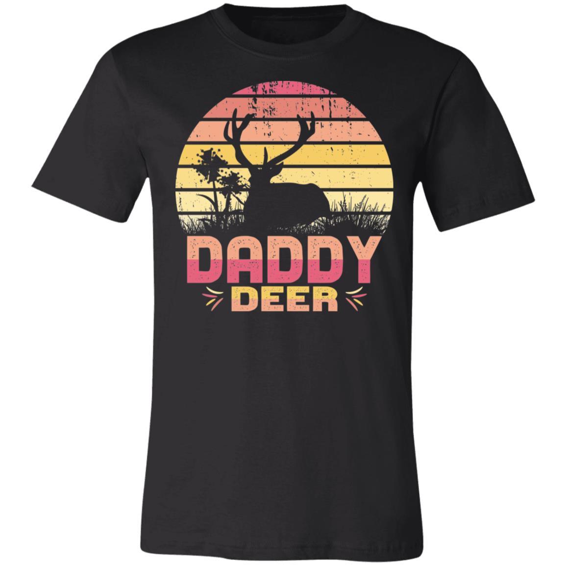 Deer Daddy Hunter Gift T-Shirt-Express Your Love Gifts