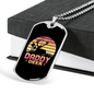 Deer Daddy Necklace Stainless Steel or 18k Gold Dog Tag 24" Chain-Express Your Love Gifts