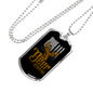 Deer Hunting Antlers Necklace Stainless Steel or 18k Gold Dog Tag 24" Chain-Express Your Love Gifts
