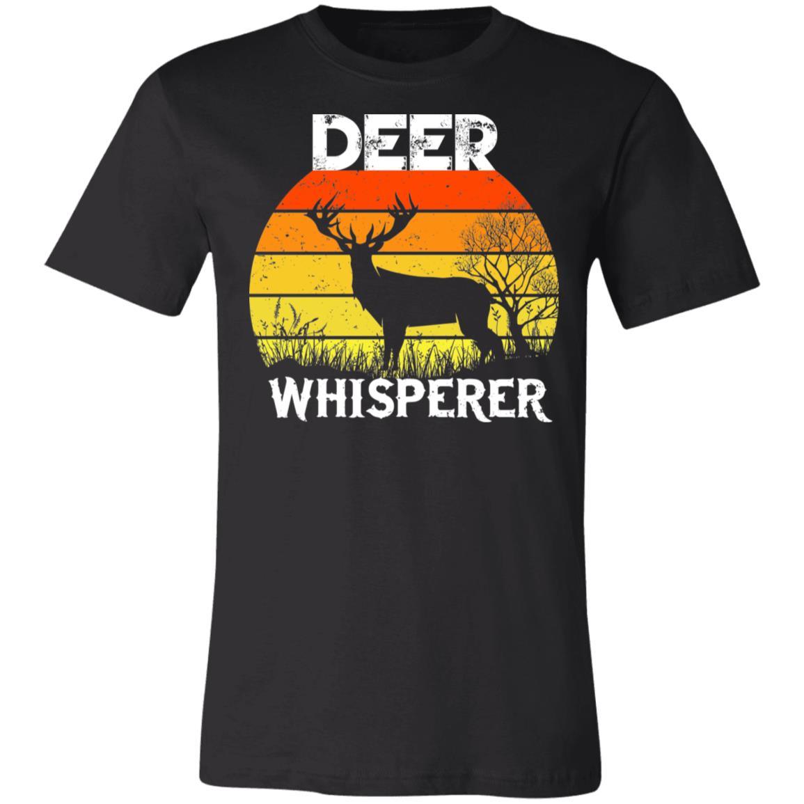 Deer Whisperer Hunter Gift T-Shirt-Express Your Love Gifts
