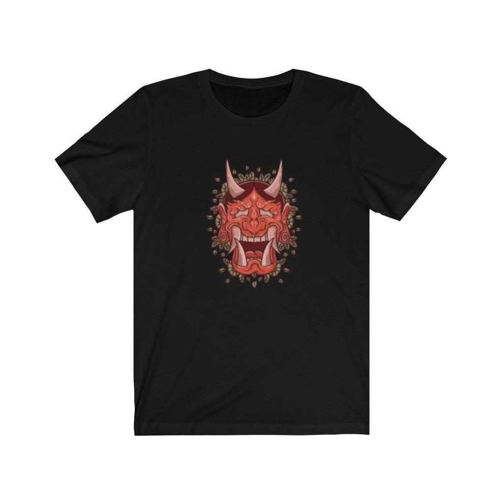 Demon Mask Men's TShirt-Express Your Love Gifts