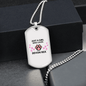 Devon Rex Cat Love Necklace Stainless Steel or 18k Gold Dog Tag 24-Express Your Love Gifts