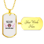 Devon Rex Cat Love Necklace Stainless Steel or 18k Gold Dog Tag 24-Express Your Love Gifts