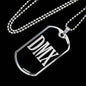 Dmx Necklace Stainless Steel or 18k Gold Dog Tag 24" Chain-Express Your Love Gifts