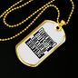 Do A Lot Of Hunting Necklace Stainless Steel or 18k Gold Dog Tag 24" Chain-Express Your Love Gifts