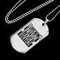 Do A Lot Of Hunting Necklace Stainless Steel or 18k Gold Dog Tag 24" Chain-Express Your Love Gifts