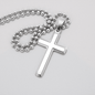 Do All Things Philippians 4:13 Cross Necklace Message Card W Ball Chain Pendant-Express Your Love Gifts