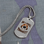 Do I Smell Turkey Necklace Stainless Steel or 18k Gold Dog Tag 24" Chain-Express Your Love Gifts