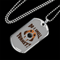 Do I Smell Turkey Necklace Stainless Steel or 18k Gold Dog Tag 24" Chain-Express Your Love Gifts