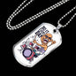 Do It Everyday Necklace Stainless Steel or 18k Gold Dog Tag 24" Chain-Express Your Love Gifts