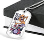 Do It Everyday Necklace Stainless Steel or 18k Gold Dog Tag 24" Chain-Express Your Love Gifts