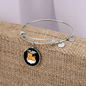 Do what I Cat Bracelet Stainless Steel or 18k Gold Circle Bangle-Express Your Love Gifts