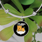 Do what I Cat Bracelet Stainless Steel or 18k Gold Circle Bangle-Express Your Love Gifts