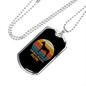 Doberman Pinscher Mom Necklace Stainless Steel or 18k Gold Dog Tag 24" Chain-Express Your Love Gifts
