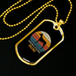 Doberman Pinscher Mom Necklace Stainless Steel or 18k Gold Dog Tag 24" Chain-Express Your Love Gifts