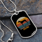 Doberman Pinscher Mom Necklace Stainless Steel or 18k Gold Dog Tag 24" Chain-Express Your Love Gifts