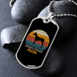 Doberman Pinscher Mom Necklace Stainless Steel or 18k Gold Dog Tag 24" Chain-Express Your Love Gifts