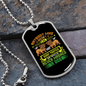 Dog and Soap Necklace Stainless Steel or 18k Gold Dog Tag 24" Chain-Express Your Love Gifts