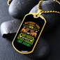 Dog and Soap Necklace Stainless Steel or 18k Gold Dog Tag 24" Chain-Express Your Love Gifts