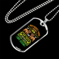 Dog and Soap Necklace Stainless Steel or 18k Gold Dog Tag 24" Chain-Express Your Love Gifts