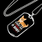 Dog Baby Necklace Stainless Steel or 18k Gold Dog Tag 24" Chain-Express Your Love Gifts