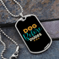 Dog Before Dudes Necklace Stainless Steel or 18k Gold Dog Tag 24" Chain-Express Your Love Gifts