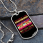 Dog Can Snap Necklace Stainless Steel or 18k Gold Dog Tag 24" Chain-Express Your Love Gifts