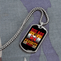Dog Favorite People Necklace Stainless Steel or 18k Gold Dog Tag 24" Chain-Express Your Love Gifts