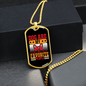 Dog Favorite People Necklace Stainless Steel or 18k Gold Dog Tag 24" Chain-Express Your Love Gifts