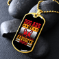 Dog Favorite People Necklace Stainless Steel or 18k Gold Dog Tag 24" Chain-Express Your Love Gifts