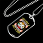 Dog Friend in Washington Necklace Stainless Steel or 18k Gold Dog Tag 24" Chain-Express Your Love Gifts