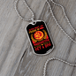 Dog Friend in Washington Orange Necklace Stainless Steel or 18k Gold Dog Tag 24" Chain-Express Your Love Gifts