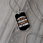 Dog Friend in Washington White Necklace Stainless Steel or 18k Gold Dog Tag 24" Chain-Express Your Love Gifts
