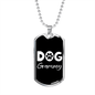 Dog Grammy Necklace Stainless Steel or 18k Gold Dog Tag 24" Chain-Express Your Love Gifts