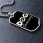 Dog Grammy Necklace Stainless Steel or 18k Gold Dog Tag 24" Chain-Express Your Love Gifts