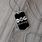 Dog Grammy Necklace Stainless Steel or 18k Gold Dog Tag-Express Your Love Gifts