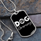 Dog Grammy Necklace Stainless Steel or 18k Gold Dog Tag-Express Your Love Gifts