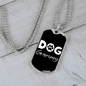 Dog Grammy Necklace Stainless Steel or 18k Gold Dog Tag-Express Your Love Gifts