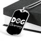 Dog Grammy Necklace Stainless Steel or 18k Gold Dog Tag-Express Your Love Gifts